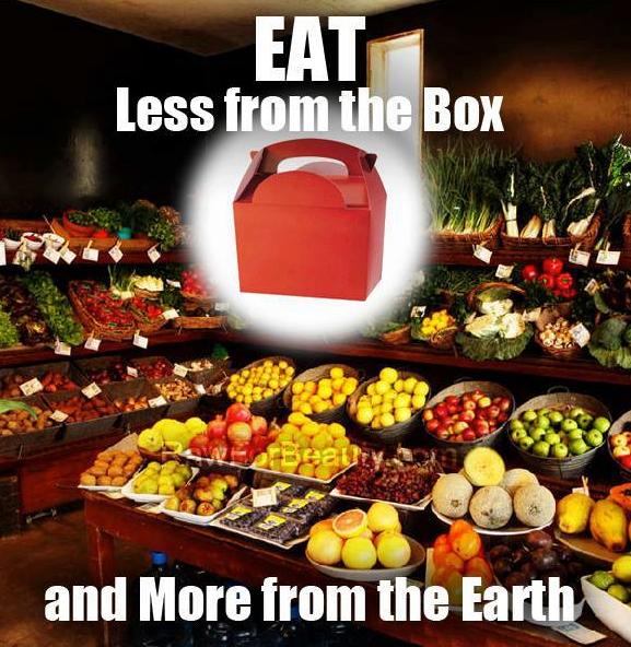 اجعلوا معظم غذاءكم مما تنتجه الأرض